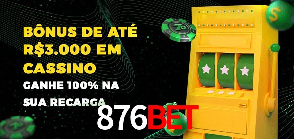 876Bet melhor bônus de depósito
